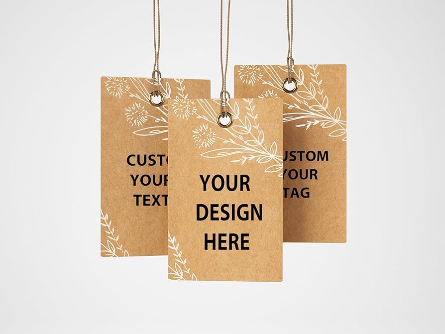 Custom clothing labels and hangtags