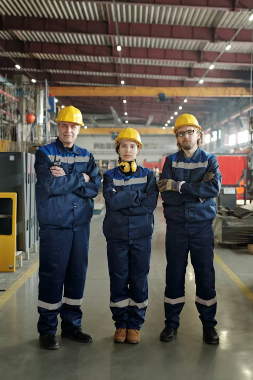 Professional workwear uniform